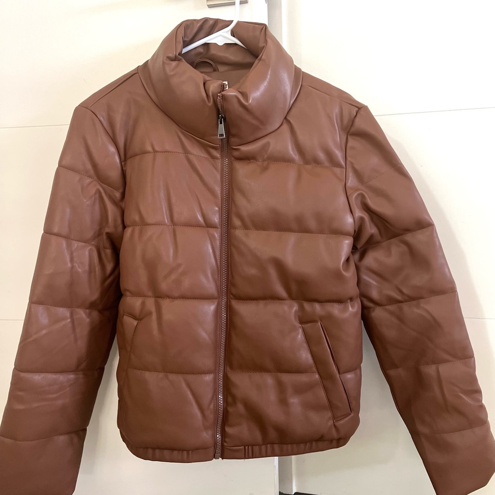 Sebby toffee color coat size small